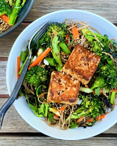 Umami abounds in noodle dish